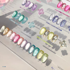 AILANUO TPO Hema24 Color Summer Garden Gel Nail Polish Series OEM 15 ml Cat Eye Gel Polish Polish and Salon Supplies - Product Image 1