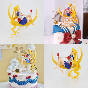 ฟิกเกอร์อนิเมะ PVC รูปเซเลอร์มูน15cm ลายทหารสวย - Product Image 6