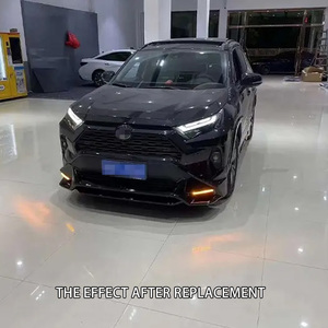 <span class=keywords><strong>2019</strong></span>-2020 para <span class=keywords><strong>Toyota</strong></span> para <span class=keywords><strong>RAV4</strong></span> US <span class=keywords><strong>Adventure</strong></span>, Kits de carrocería de parachoques trasero delantero, accesorios de plástico para coche, recortes de escape, Clips incluidos N - Product Image 5