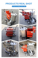 Machine de marquage routier durable pour parkings de centres commerciaux, conception innovante