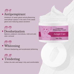 Nhãn hiệu riêng hữu cơ sáng mịn cải thiện dullness dưỡng ẩm nicotinamide Nách Làm Trắng Kem - Product Image 3