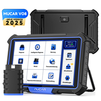 Escáner de Automóviles MUCAR VO8 OBD2, Herramientas de Diagnóstico, Codificación ECU, Prueba Bidireccional, Android 8.0, 34 Funciones de Reinicio, Herramientas Profesionales