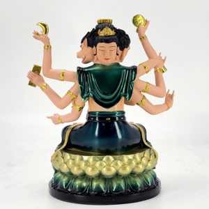 Statue de Doum Yuanjun de la Déesse de la Ourse du Nord et de la Mère des Neuf Empereurs Sanctuaire Statue de Bouddha - Product Image 5