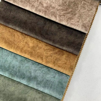Tissu d'ameublement en velours imprimé 100 % polyester teint en fil, couleur personnalisée pour la rembourrage de canapés et textiles de maison