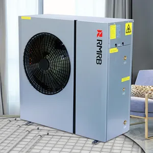 독일 BAFA 8.2kw R32/r410a dc 인버터 EVI 압축기와 함께 가정용 공기 대 물 히트 펌프