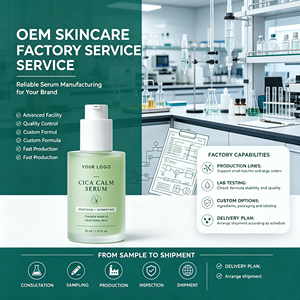 Centella Asiatica Cica Serum 30ml with Hyaluronic Acid Moisturizing Facial Essence Private <b>Label</b> - Product Image 5