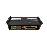 Mufei Cabinet PDU 48V Unité de distribution d'alimentation pour montage en rack Simple/Double Entrée 63A Sortie 32A/16A/10A Efficacité 95% 50/60Hz Données
