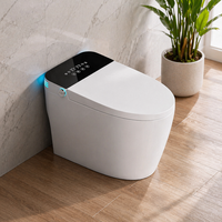 Nouvelle toilette intelligente pour la maison avec capteur de détection automatique, chasse d'eau automatique, fermeture automatique et siège chauffant