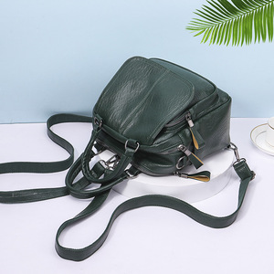 <span class=keywords><strong>Sac</strong></span> à <span class=keywords><strong>dos</strong></span> épais pour femmes, nouveau style coréen, tendance, en <span class=keywords><strong>cuir</strong></span> PU souple, élégant, polyvalent, simple, style universitaire, décontracté, voyage - Product Image 4
