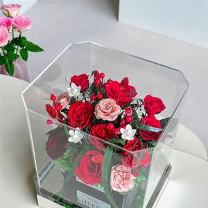 Boîte de roses du jardin Monet 2025, fleurs <span class=keywords><strong>éternelle</strong></span>s, profitez de la Saint-Valentin, qualité supérieure - Product Image 6