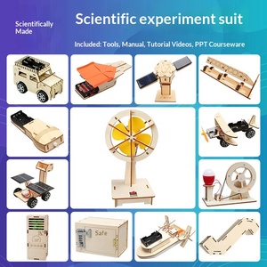 Mini-projets scientifiques STEM, expériences scientifiques artisanales en bois, vente en gros de kits de matériel pour jouets d'enfants - Product Image 2
