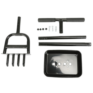 VERTAK Outil d'aération et de décompactage 3-en-1 détachable pour pelouse, échantillonneur de sol à quatre trous avec poche - Product Image 4