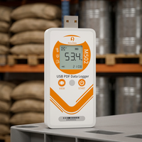 Enregistreur sensible à l'humidité M502-TH : Enregistreur de données USB pour la protection contre l'humidité dans le stockage de produits chimiques et agricoles