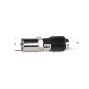 BETA - 019170208 Universal ball quick couplers with sleeve for <b>rubber</b> <b>hose</b> (multi-pack) - EAN 8054809169613 AIR TOOL ACCESSORIES - Product Image 2