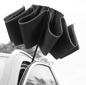 자동 강력 방풍 역접이식 컴팩트 우산, 햇빛과 비 겸용 UV 차단 양산 겸용 - Product Image 3