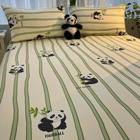 Drap de lit en tissu polyester imprimé par dispersion 333 et 777, emballé en pièces