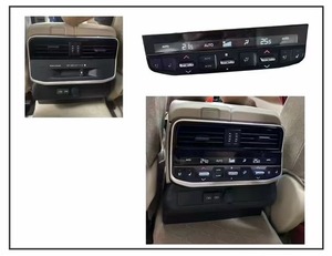 YBJ, accesorios para coche, cubierta de inserción de ventilación de aire acondicionado trasero 2022-2024 para Land Cruiser LC300, salida de aire de Control de <span class=keywords><strong>clima</strong></span> Interior - Product Image 3