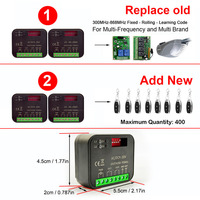 RX MULTI Tuya WiFi Módulo de interruptor inteligente 280MHz-868MHz AC DC 9-30V 85-250V Receptor de control remoto de garaje