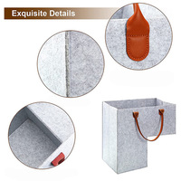 Organisateur d'escalier pliable en feutre non tissé de qualité supérieure, paniers de rangement durables avec poignée, accessoire de vente en gros fabriqué avec précision