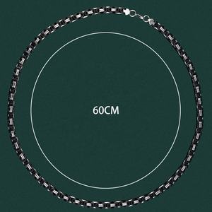 Collar Bizantino de Acero Inoxidable Personalizado al por Mayor para Hombre, Cadenas de Moda Estilo Hip Hop de Lujo para Hombre - Product Image 6