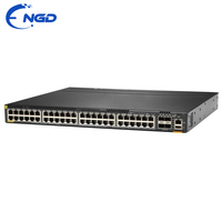 JL659A Switch PoE++ Inteligente de 48 Puertos, 1/2.5/5GbE Clase 6, 4x50G SFP56 Uplink, 1U para Montaje en Rack, Switch Gestionado de Capa 3