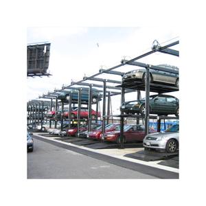 Трехместный четырехъядерный трехавтомобильный стальной автоподъемник новый эффективный уличный автоштабелер парковочное оборудование с гидравлическим приводом цилиндра - Product Image 2