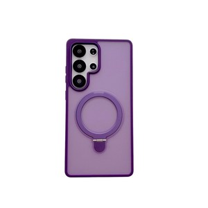 เคสโทรศัพท์แบบด้านพร้อมขาตั้งแม่เหล็กสำหรับ Samsung Galaxy S26 Plus และฝาหลังแบบใสสำหรับ iPhone 17 16 15 - Product Image 6