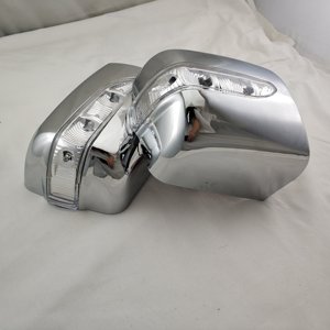 Автомобильные аксессуары 1986-1994 для BENZ <span class=keywords><strong>W124</strong></span>, крышка дверного зеркала из АБС-пластика со светодиодной подсветкой, хромированные аксессуары для автомобиля, отделка зеркала заднего вида - Product Image 6