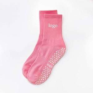 <span class=keywords><strong>Calcetines</strong></span> de Pilates Antideslizantes Personalizados con Diseño OEM, <span class=keywords><strong>Calcetines</strong></span> de Punto Cómodos para Mujer, <span class=keywords><strong>Calcetines</strong></span> Antideslizantes para Danza y Fitness - Product Image 3