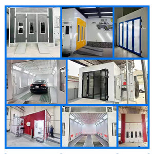 Высококачественная электрическая нагревательная комната для выпечки краски по низкой цене, китайские спрей-кабины для производства ZL, автомобильные краски для выпечки - Product Image 4