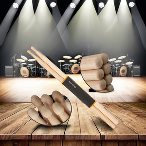 Wholesale 5A 7A Maple Wood Drumsticks for Performance Musical Instruments Custom Logo <strong>Drum</strong> Major Use - Product Image 4