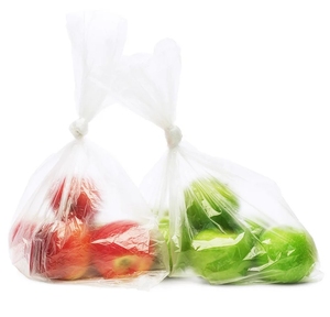 customize shopping bags <b>plastic</b> shopping bag reusable t shirt bag with logo in <b>roll</b> - Product Image 1
