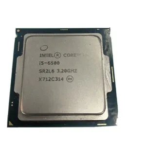 Оптовая продажа настольный процессор i5-6500 3,2 ГГц Quad-Core SR2L6 процессор Количество ядер процессора