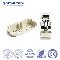 Cadre intérieur en thermoplastique moulé par injection de haute précision, personnalisé OEM, pour les cloisons de friteuses numériques commerciales