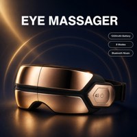 Masseur oculaire multifonction rechargeable avec vibration, chaleur et pulvérisation d'arômes pour la fatigue oculaire, masseur spa pour les yeux