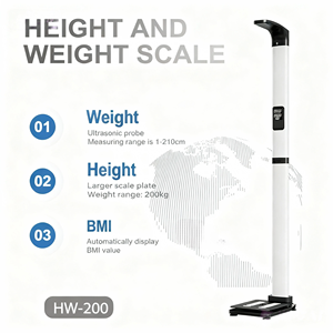 Báscula Digital Electrónica Corporal con Pantalla LED para Medir Altura y Peso, Personalizable, Compatible con OEM y ODM, Versión Estándar - Product Image 2