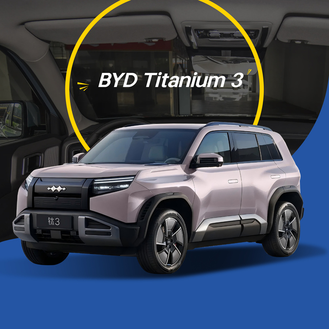 Formula Equation Leopard Titanium 3 160Kw 501KM EV Range Fangchengbao 3 BYD Bao 3 2025 Fang Cheng Bao 3 EV All-electric SUV