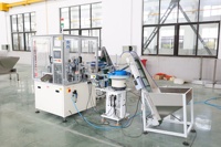 Machine pliante automatique de fermeture de bouchon de bouteille d'huile de lotion cosmétique de maquillage
