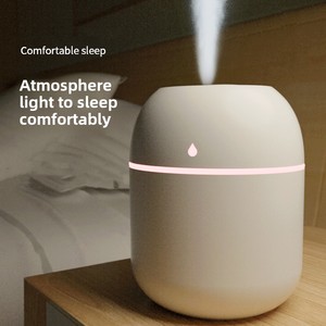 Portatile Mini USB auto umidificatore con aromaterapia in plastica silenziosa casa purificante Humidistat controllato piccolo oggetto domestico - Product Image 5