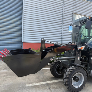 Prix Réduit : Chargeuse-pelleteuse sur roues diesel de 1 à 2,5 tonnes avec accessoires de godet pour rétrocaveuse et chargeuse-excavatrice - Ventes directes Fabricant - Product Image 1