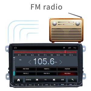 9 "coche Multimedia player navegación GPS radio mp5 reproductor de dvd 2 din para <span class=keywords><strong>VW</strong></span> Volkswagen T0URAN SEAT leon 2 altea Skoda Android - Product Image 5