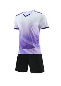 أطقم زي كرة قدم مخصصة قابلة للطباعة بالتسامي بأسعار منخفضة - Product Image 6