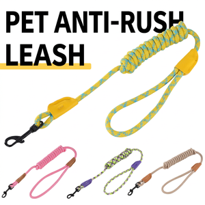 Spring Telescopic <b>Dog</b> Leash Adjustable Nylon Pet <b>Lead</b> Anti Pull Walking Training <b>Rope</b> <b>for</b> Outdoor <b>Dogs</b> - Product Image 2