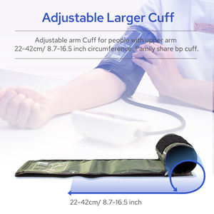 TRANSTEK regolabile polsino del braccio più grande muslimdigital Electronic BP Machine dispositivi intelligenti per la misurazione della pressione sanguigna - Product Image 5