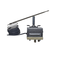Contrôleur de température mécanique automatique électrique réglable 250V pour four et garage, thermostat capillaire métallique