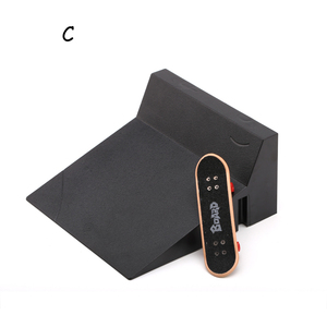 Kit de parc électrique pour enfants, 6 <span class=keywords><strong>en</strong></span> 1, avec des doigts <span class=keywords><strong>en</strong></span> plastique, jouets de Skate, planche à roulettes, accessoire de bureau classique, idée cadeaux - Product Image 4