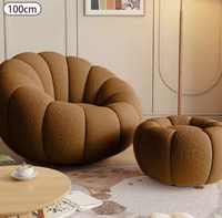 Fauteuil-lit pliant en tissu européen, fauteuil paresseux pour petit appartement, chambre et salon