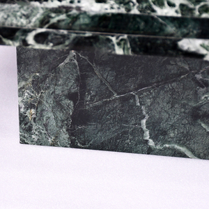 Tavolino da Caffè Quadrato in Marmo Verde Alpi Naturale Moderno e Durevole Tostone per Camera da Letto, Casa, Appartamento, Decorazione d'Interni - Product Image 2