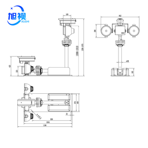 Led tháp ánh sáng đèn 100W Trailer mạnh mẽ di động chiếu sáng tháp towable 5000W xách tay mỏ Spec 500W 6KW - Product Image 4