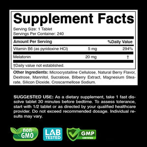 เมลาโทนินแบบเม็ด OEM/ODM ขนาด <span class=keywords><strong>5</strong></span> 10 12 15 20 30 มก. 100 เม็ดละลายเร็ว ช่วยการนอนหลับ ผลิตภัณฑ์จากธรรมชาติเพื่อการผลิตเมลาโทนินในร่างกาย - Product Image 5